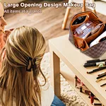 Leather Waterproof Toiletry Bag