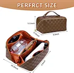 Leather Waterproof Toiletry Bag