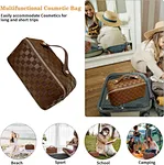 Leather Waterproof Toiletry Bag